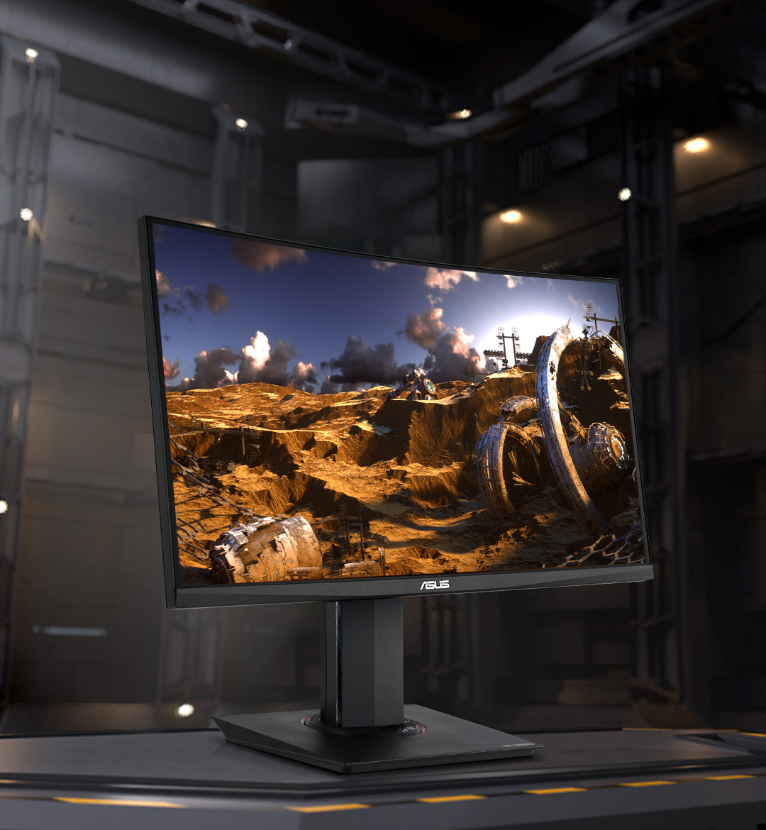 ASUS TUF VG24V 180hz 1ms Curved Gaming Monitor