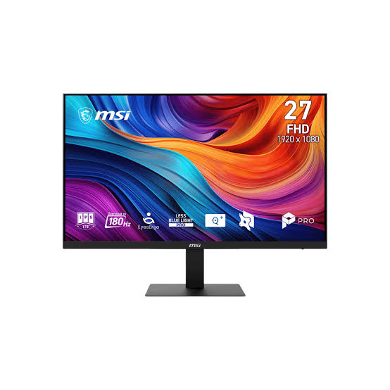 MSI PRO MP27E18 27" FHD 180HZ BLACK GAMING MONITOR