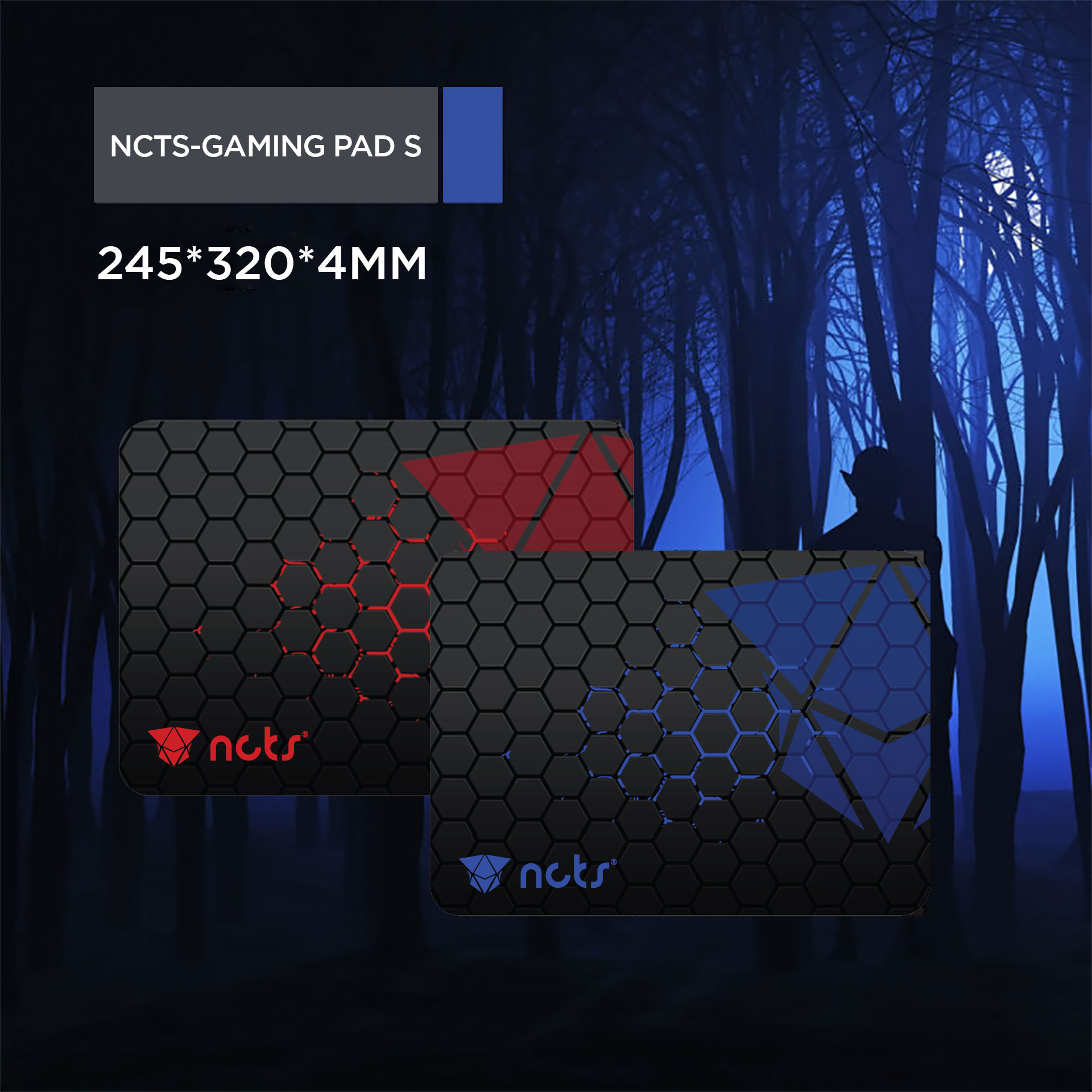 NCTS GAMING S MOUSE PAD 245*200*4MM