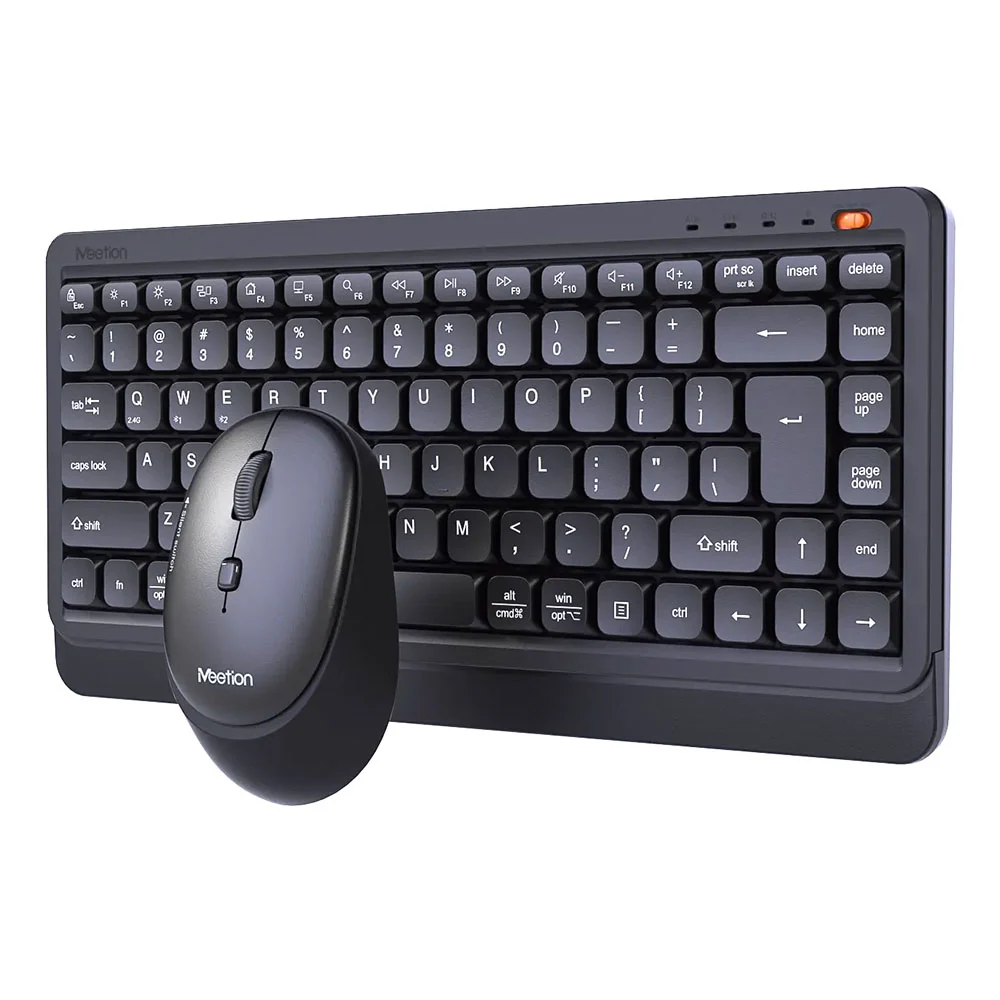 MEETION MINI 5000 DUAL MODE WIRELESS AND BLUETOOTH CONNECTION KEYBOARD AND MOUSE ENG/AR