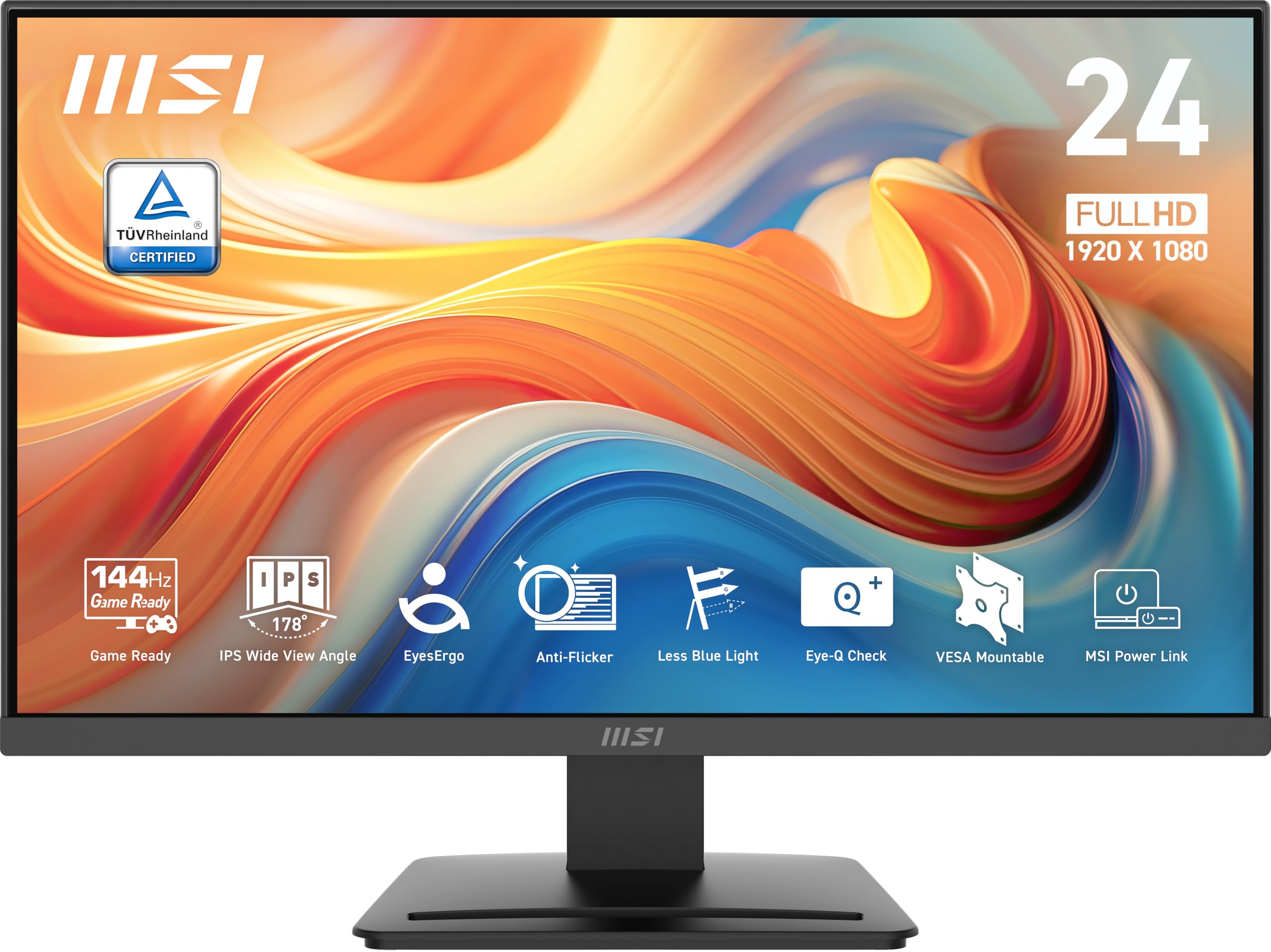 MSI PRO MP243L 24" 144HZ FHD IPS GAMING MONITOR