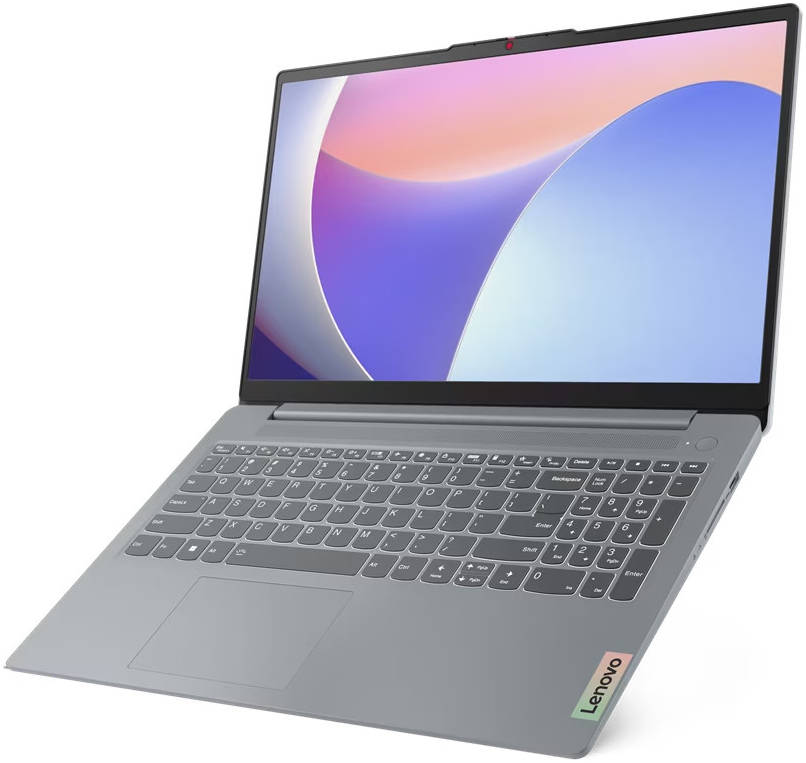 LENOVO IDEAPAD SLIM 3 INTEL CORE I3 1315U 8GB RAM DDR5 512GB NVME 15.6" FHD SCREEN ARCTIC GREY COLOR + LENOVO ORIGINAL BAG