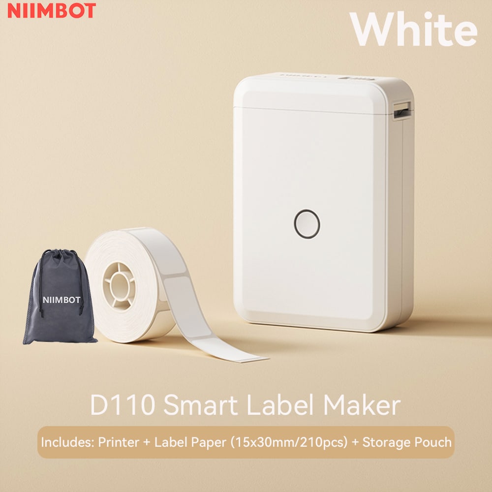 NIMBOT D110 PORTABLE BARCODE PRINTER