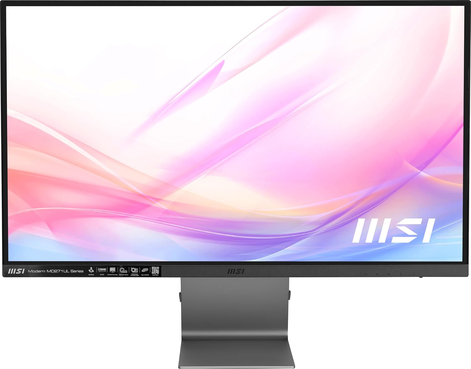 MSI MODERN MD271UL 27" 4K 4MS IPS 60HZ MONITOR