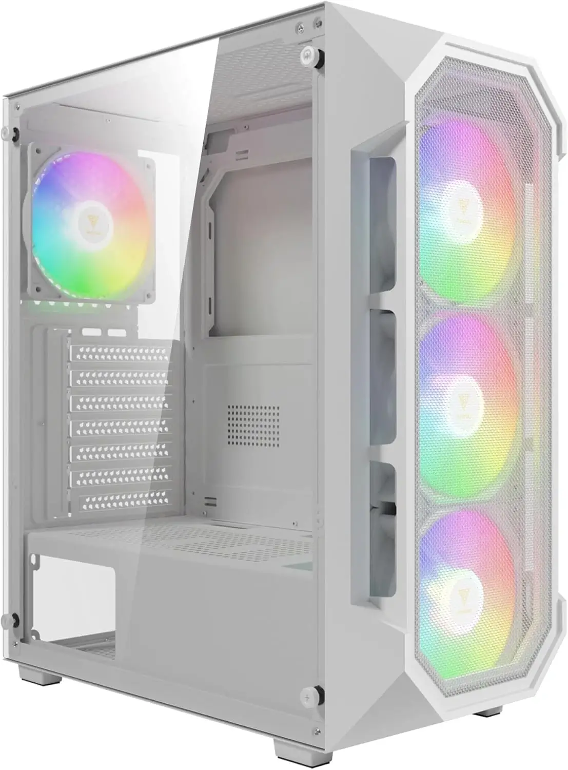 GAMDIAS AURA GC1 ELITE WHITE GAMING CASE 4 FANS