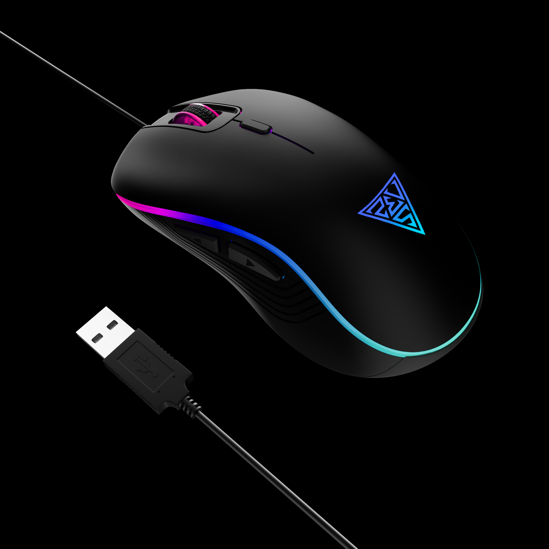 Gamdias Zeus E3 / GS3 RGB Wired Gaming Mouse (Black)