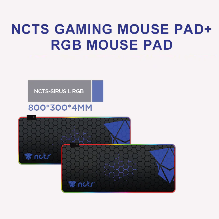 NCTS MOUSE PAD SIRUS RGB 800*300*4MM