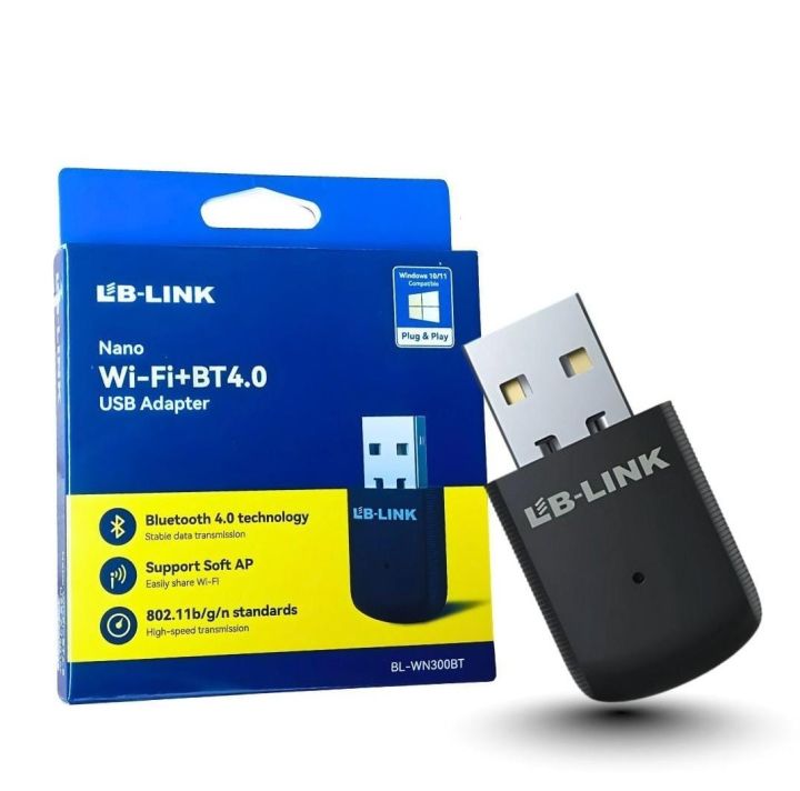 LBLINK BL-WN300BT WIFI + BT 4.0 USB  ADAPTER