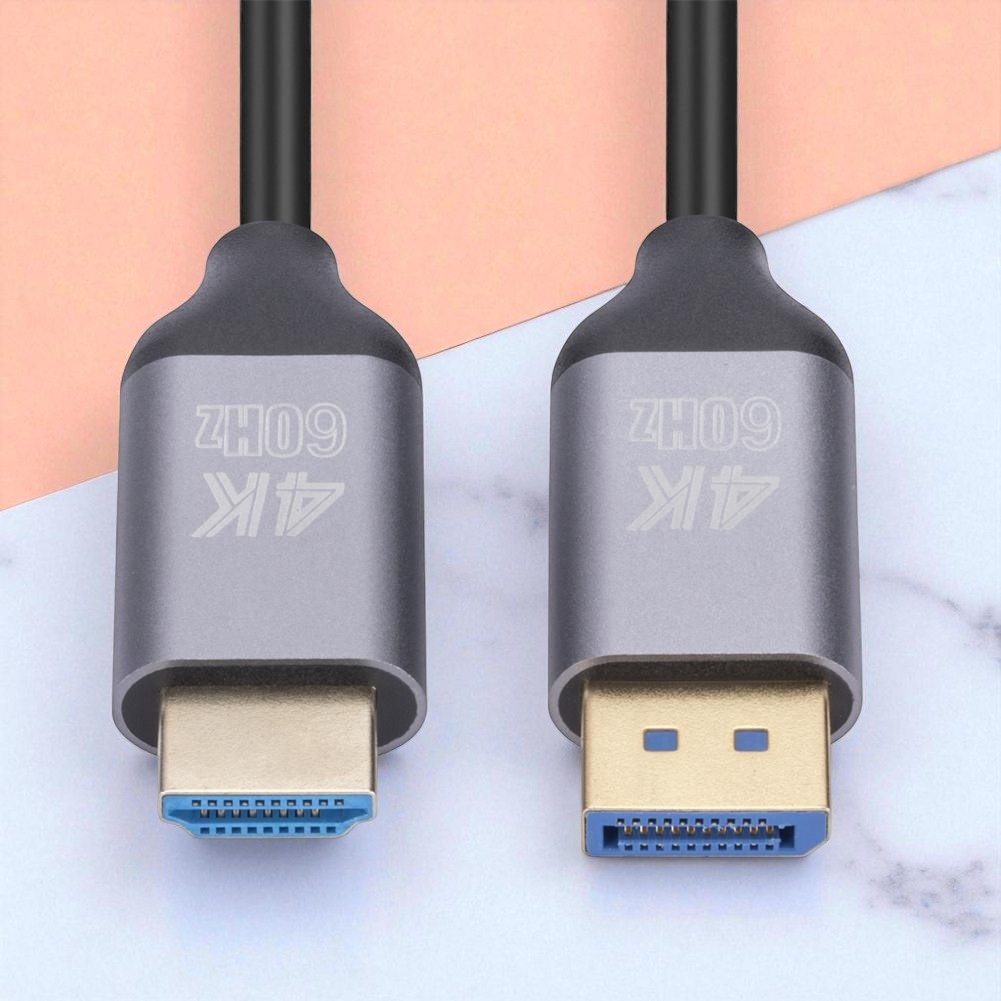 MOUSCHI 4K/60HZ DISPLAY PORT TO HDMI CABLE 1.8M