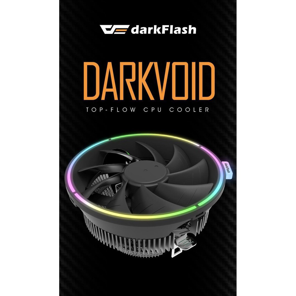 DARKFLASH DARKVOID  TOP FLOW  RGB CPU FAN