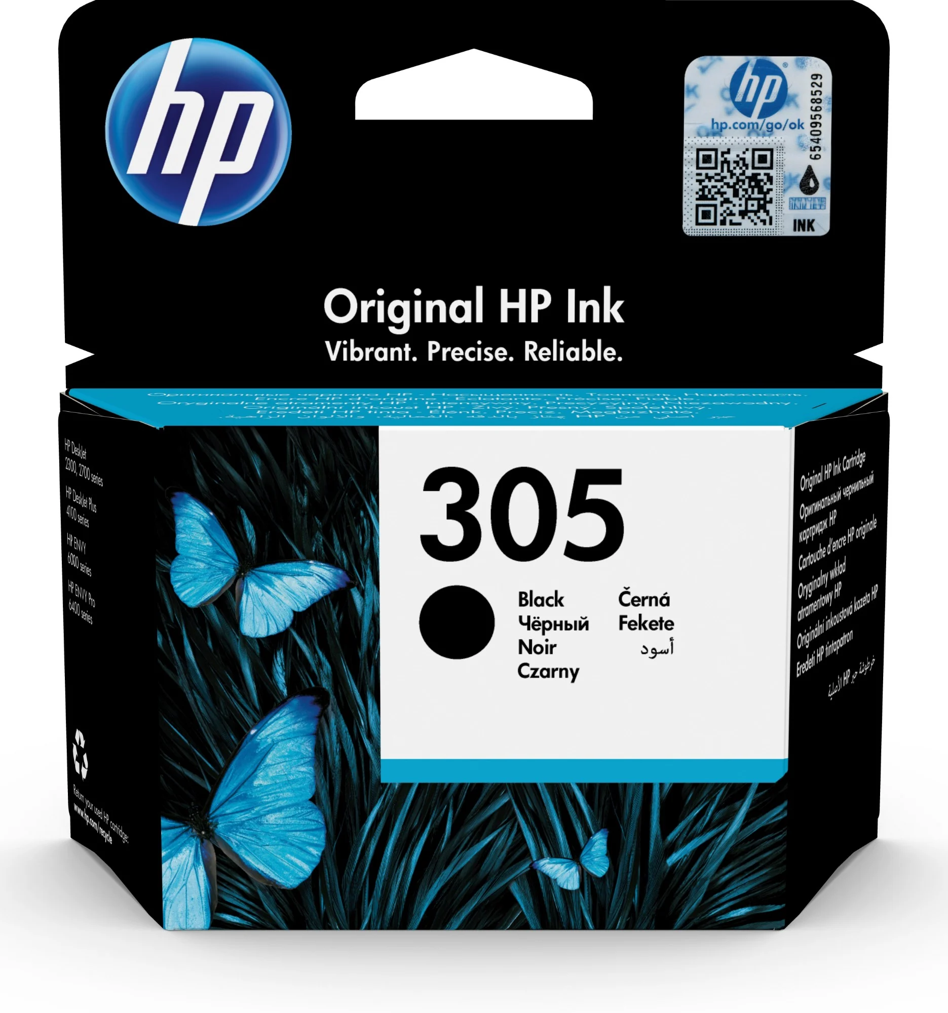 HP ORIGINAL INK CARTRIDGE 305 BLACK